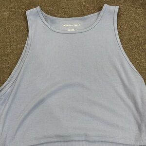 American Eagle Outfitters Women's Blue Tank Top